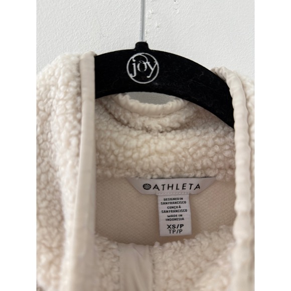 Athleta Women's In The Clouds Bone Full Zip Jacket Size Extra Small FA25 - Picture 4 of 6